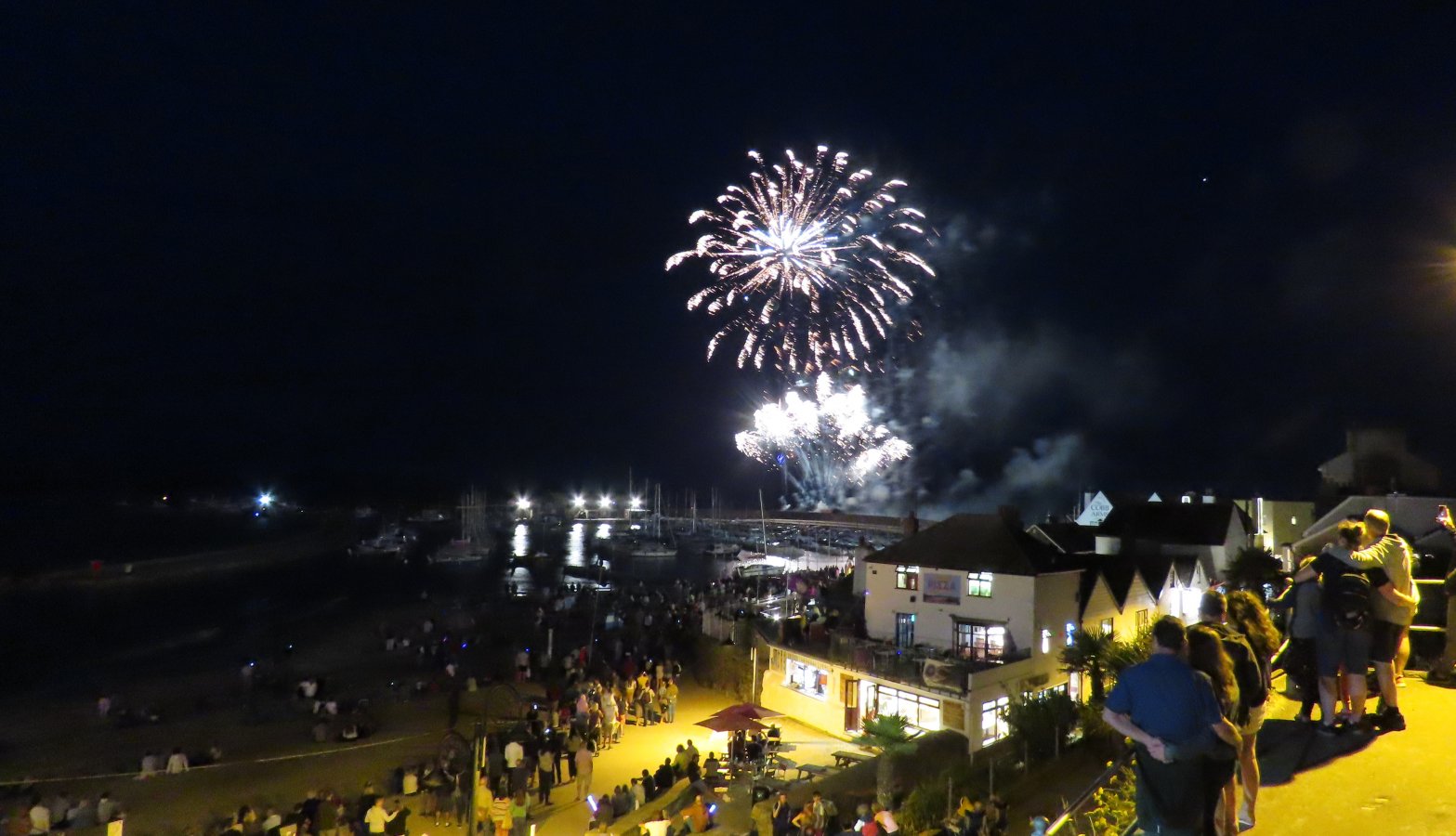 Lyme Regis Fireworks - Cobb