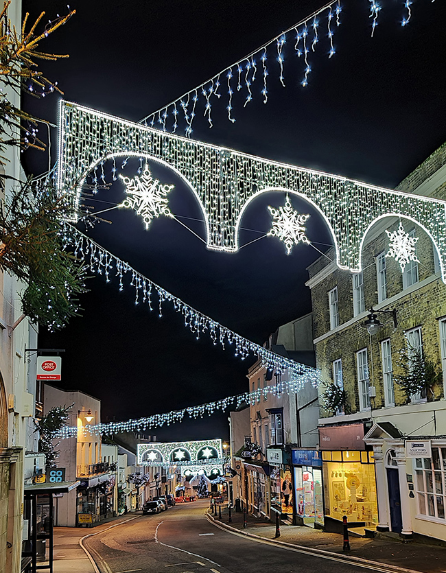 Lyme Regis Christmas Lights 2020