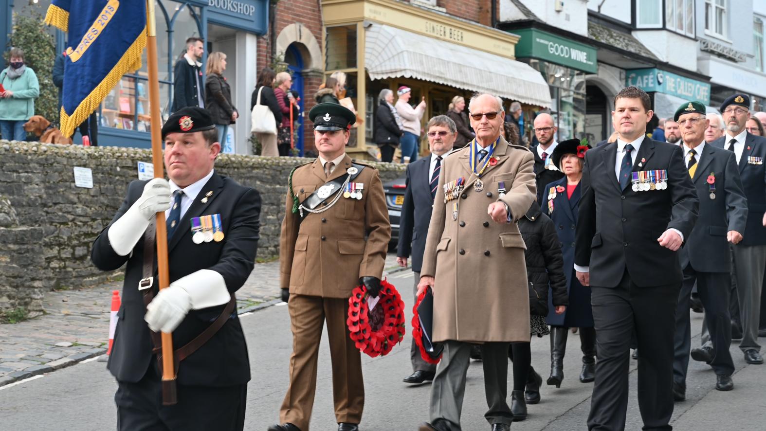 Remembrance Sunday Parade 2021 Lyme Regis