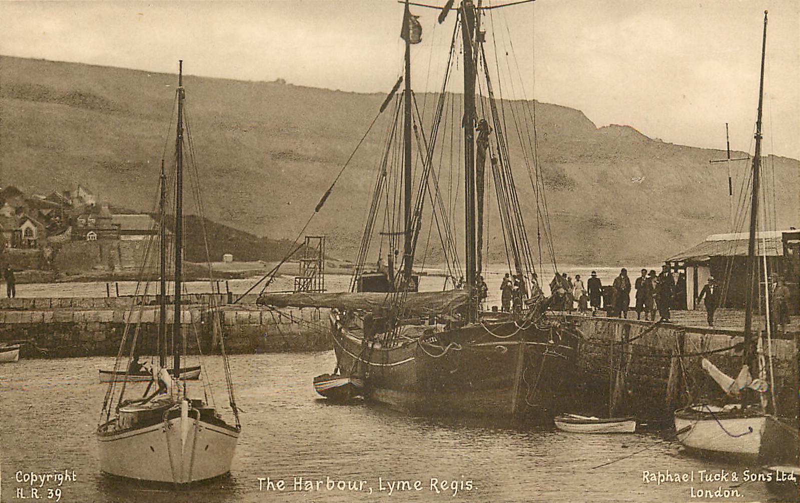 Victoria Pier, Lyme Regis circa 1937