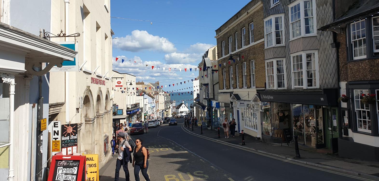 Broad Street Love Lyme Regis