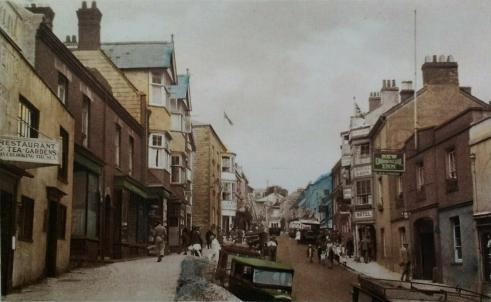 Broad Street, Lyme Regis circa 1910
