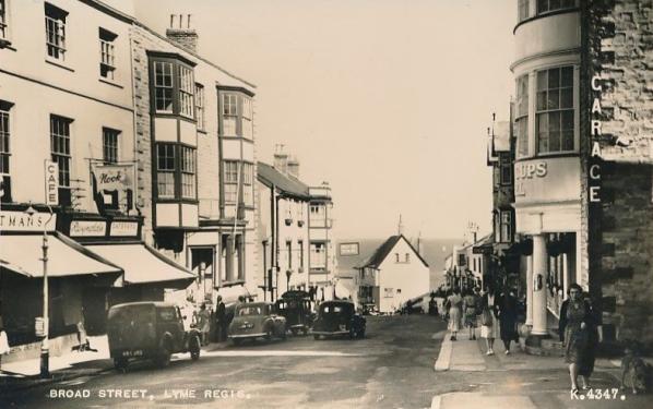 Broad Street, Lyme Regis 1950s