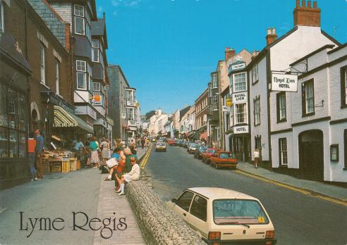 Broad Street, Lyme Regis 1980s