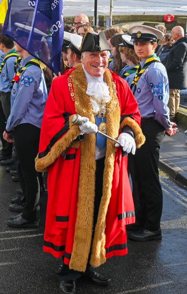 Cllr David Sarson, Mayor of Lyme Regis