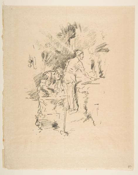 Father and Son (1895) lithograph