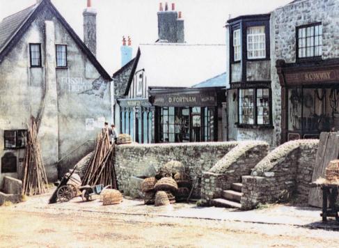 French Lieutenant's Woman film set 1980 - Bell Cliff