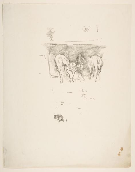 The Good Shoe (1895) lithograph