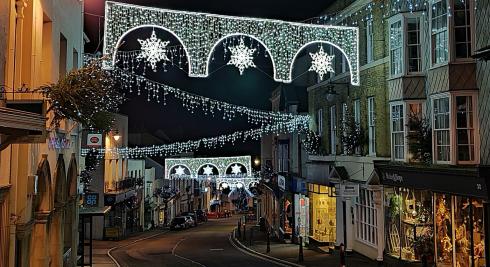 Broad Street Christmas Lights 2020
