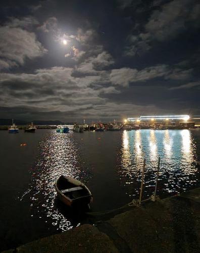 Moonrise harbour
