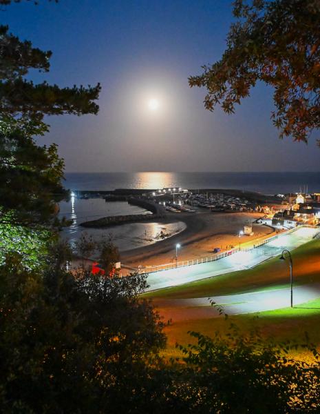 Moon over the Cobb