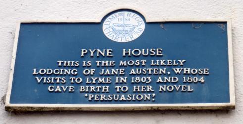 Pyne House sign