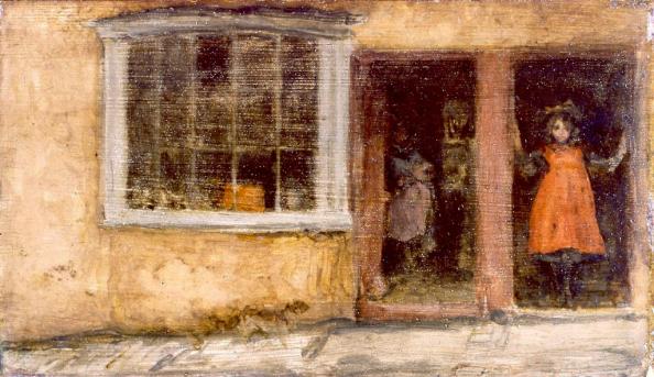 Rose and Red: The Barber's Shop, Lyme Regis (1895)