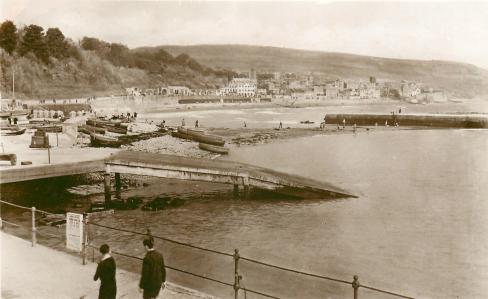 The slipway, Lyme Regis circa 1950s