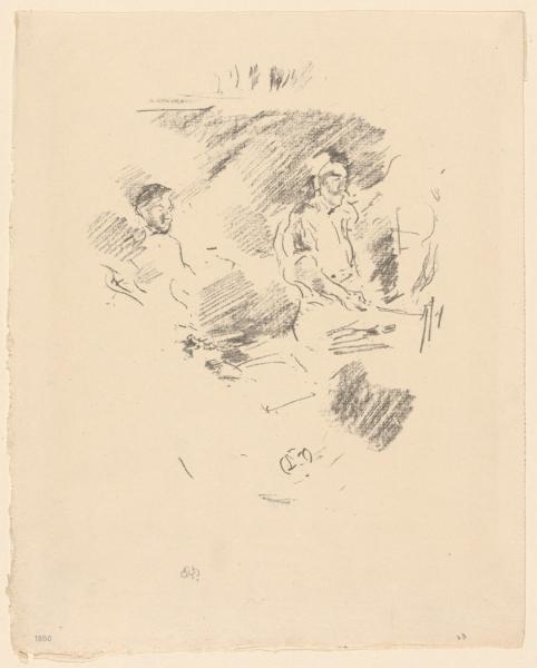 The Strong Arm (1895) lithograph