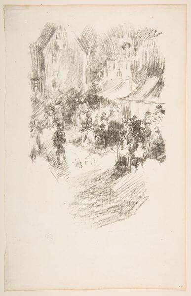 The Fair, Lyme Regis (1895–96) lithograph